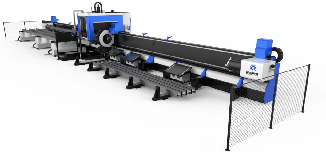 Automatic Loading and Unloading Fiber Laser Tube Cutter