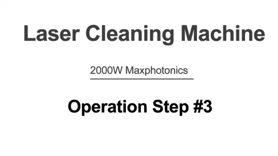 Pulizia laser a fibra industriale portatile Maquina 3000W in fibra